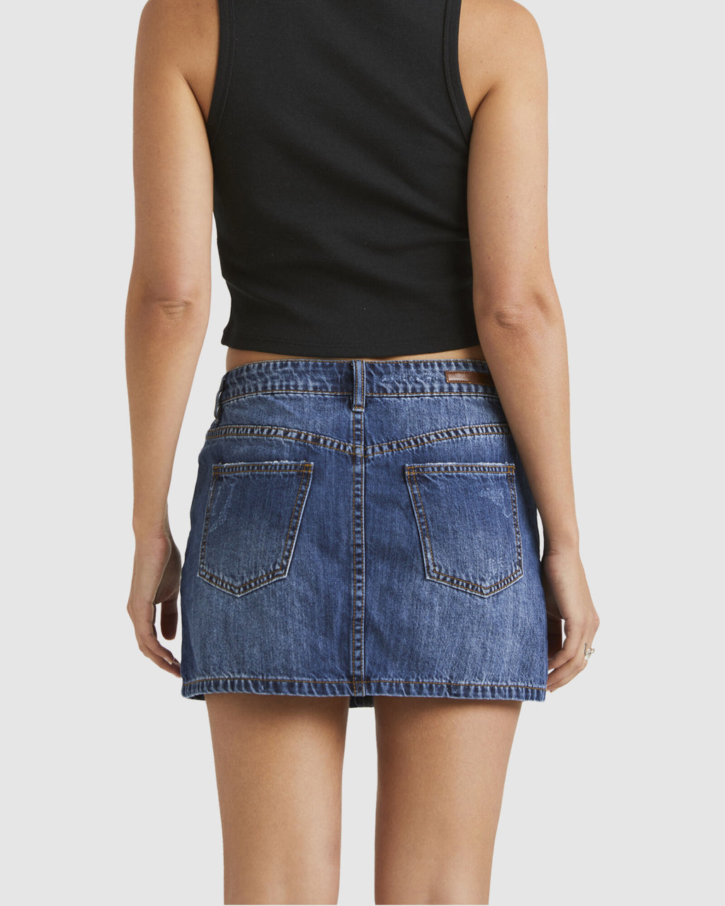 BILLABONG Frankie Denim Mini Skirt