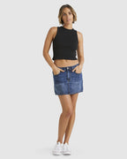 BILLABONG Frankie Denim Mini Skirt