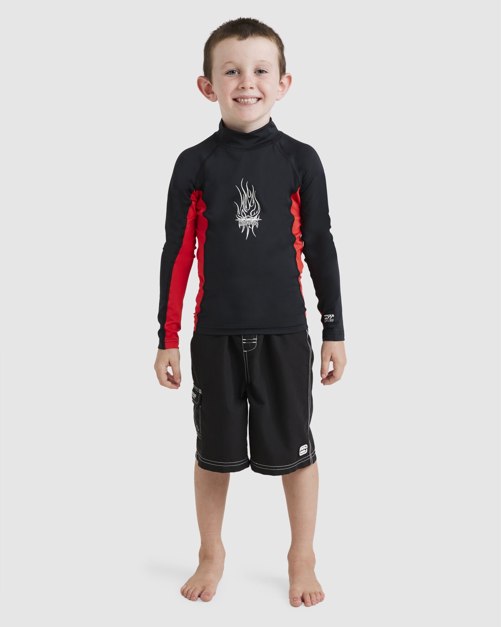 BILLABONG Boys 0-7 Jimmy Contrast Rash Vest