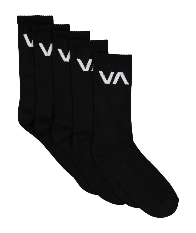 RVCA VA SPORT SOCK 5 PACK