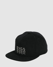 Load image into Gallery viewer, RVCA Stacked Snapback Cap
