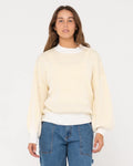RUSTY Ora Relaxed Fit Mock Neck Knit