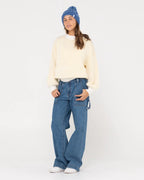 RUSTY Ora Relaxed Fit Mock Neck Knit