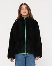 Load image into Gallery viewer, RUSTY Ollie Sherpa Zip Through Fleece
