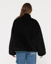 Load image into Gallery viewer, RUSTY Ollie Sherpa Zip Through Fleece
