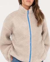 Load image into Gallery viewer, RUSTY Ollie Sherpa Zip Through Fleece
