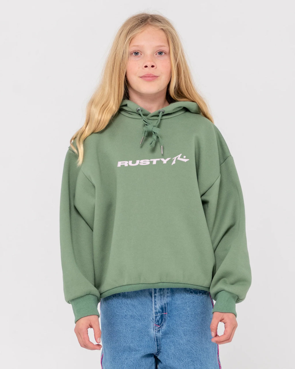 RUSTY Essentials Fleece Hoodie Girls