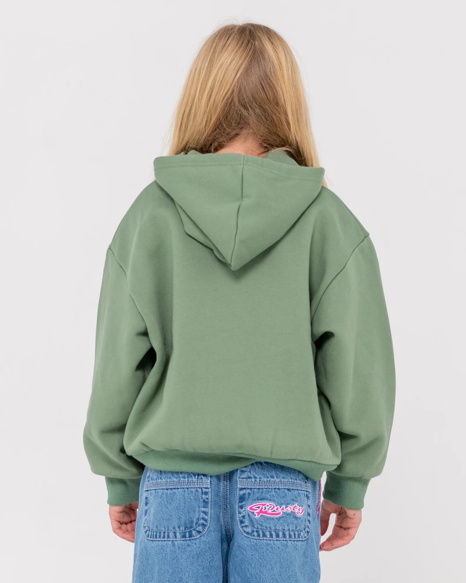 RUSTY Essentials Fleece Hoodie Girls