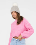 RUSTY Homeslice Pom Pom Beanie