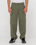 RUSTY Transformer 2.0 Ripstop Zip Off Cargo Pant