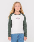 RUSTY Heritage Long Sleeve Tee Girls
