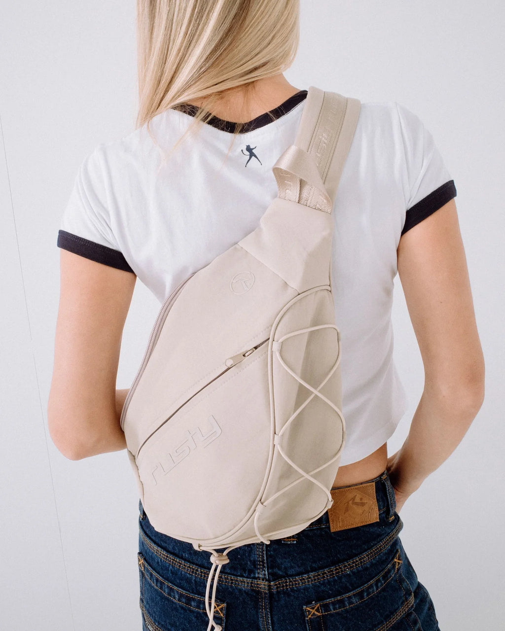 RUSTY Free Run Nylon Sling Backpack