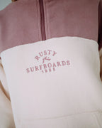 RUSTY Central Division Quarter Zip Polar Fleece