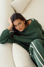 RHYTHM Contrast Sweatshirt Hunter