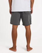 BILLABONG Mens All Day Overdye Layback 17" Boardshorts