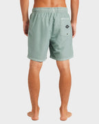 BILLABONG Mens All Day Overdye Layback 17" Boardshorts
