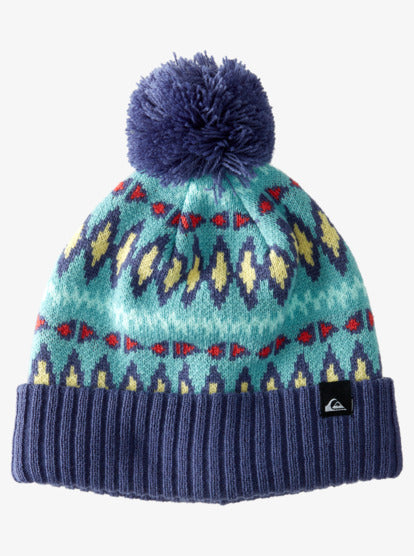 QUIKSILVER - Boys Bean Screamer Pom Beanie