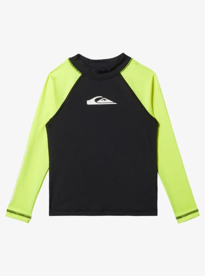 QUIKSILVER Boys 2-7 Everyday Long Sleeves UPF 50 Surf T-shirt