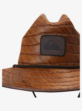 Load image into Gallery viewer, QUIKSILVER Mens Pierside Taper Straw Lifeguard Hat
