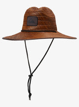 Load image into Gallery viewer, QUIKSILVER Mens Pierside Taper Straw Lifeguard Hat
