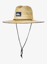 Load image into Gallery viewer, QUIKSILVER Mens Pierside Taper Straw Lifeguard Hat
