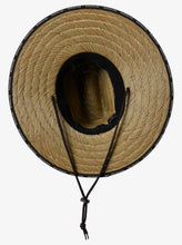 Load image into Gallery viewer, QUIKSILVER Mens Pierside Taper Straw Lifeguard Hat
