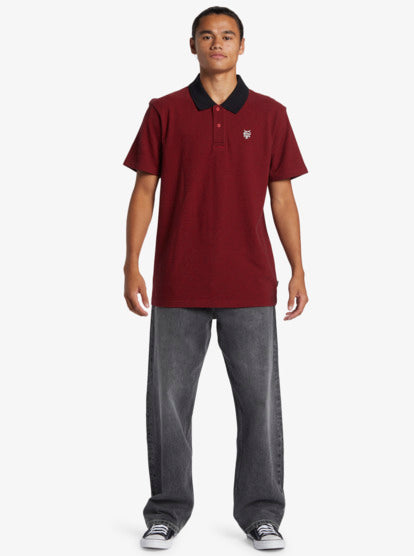 QUIKSILVER Mens Mercury Short Sleeves Polo T-shirt
