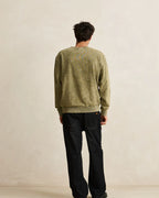 RHYTHM DRIFTER SALT WASH CREW olive