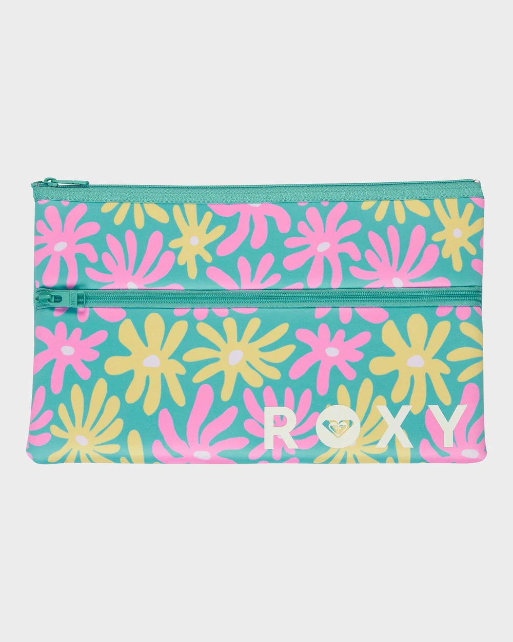 ROXY White Shoulder Pencil Case