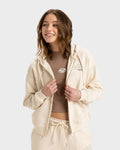 ROXY Womens Perfect Place Zip Brushed Fleece Top