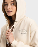 ROXY Womens Perfect Place Zip Brushed Fleece Top