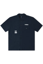 FORMER Scratched Short Sleeve Work Shirt