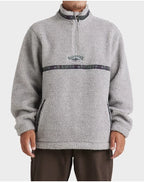BILLABONG Mens Boundary Tombstone Mock Neck Fleece Pullover