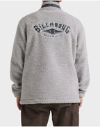 BILLABONG Mens Boundary Tombstone Mock Neck Fleece Pullover