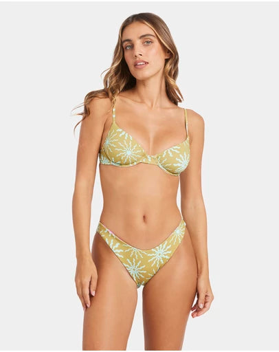 BILLABONG Womens Sun Fired Demi Underwire Bikini Top