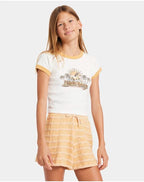 BILLABONG GIRLS 8-16 SEASIDE SESSION T-SHIRT