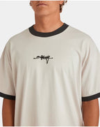 BILLABONG Mens Script Ringer T-Shirt