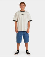 BILLABONG Mens Script Ringer T-Shirt