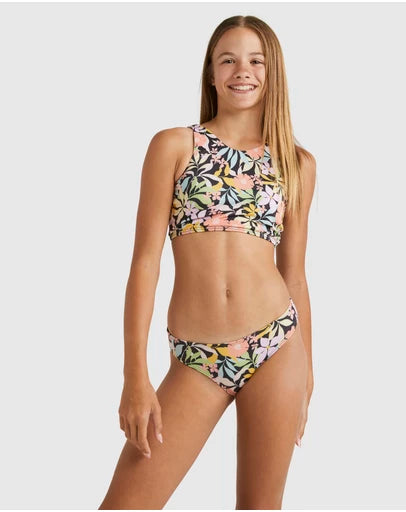 BILLABONG Girls 6-14 Sweet Talkin High Neck Set