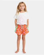 BILLABONG Girls 0-5 Happy Hibiscus Olly Shorts