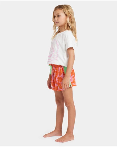 BILLABONG Girls 0-5 Happy Hibiscus Olly Shorts