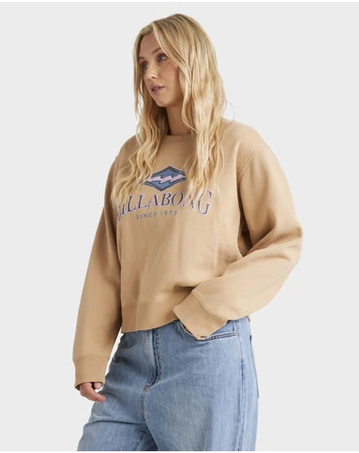 BILLABONG Womens Epic Days Crew Neck