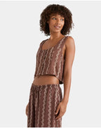 BILLABONG Womens Another Wave Woven Tank Top