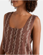 BILLABONG Womens Another Wave Woven Tank Top