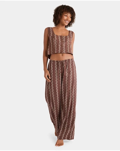 BILLABONG Womens Another Wave Woven Tank Top