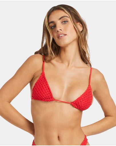 BILLABONG Womens Twisted Tides Mini Slide Triangle Bikini Top