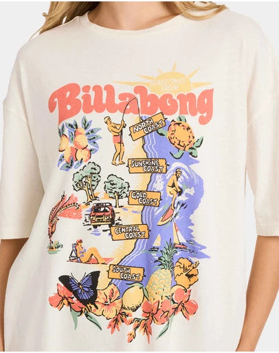BILLABONG Womens Roadtrip T-Shirt Sale price