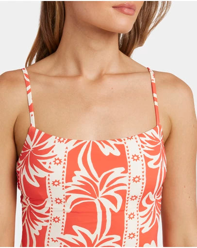 BILLABONG Womens Row Of Palms Bella One Piece Swimsuit