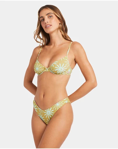 BILLABONG Womens Sun Fired Reversible Hike Bikini Bottom
