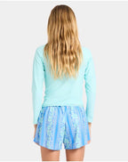 BILLABONG Girls 6 to 14 Happy Hibiscus Swim Volley Boardshorts